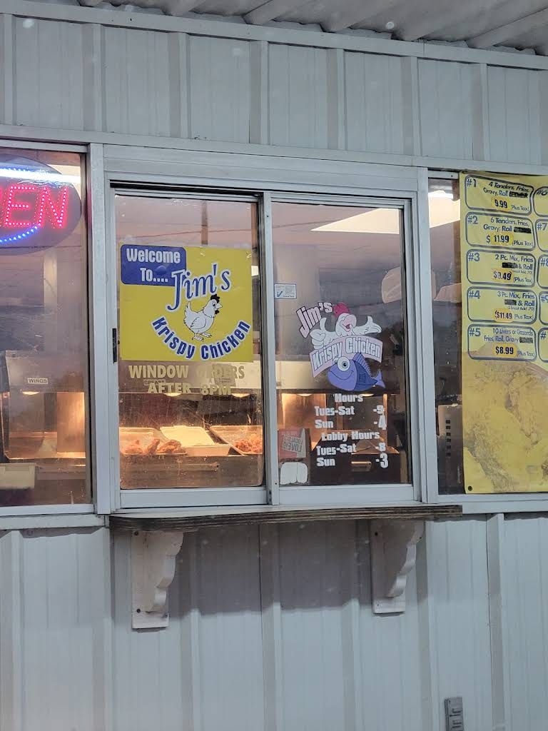 Jim's Krispy Fried Chicken Menu 8